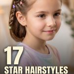 17 Star Hairstyles for Kids with Creative Parts and Playful Details