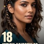 18 Indian Hairstyles for Medium Length Hair from Braids to Waves