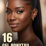 16 Gel Ponytail Hairstyles for Black Women with Sleek Swoops