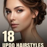 18 Updo Hairstyles for School with Simple and Secure Styling