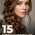 15 Side Hairstyles for Long Hair with Swept Curls and Braids