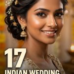 17 Indian Wedding Hairstyles for Short Hair from Waves to Updos