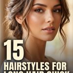 15 Easy Hairstyles for Long Hair Quick Lazy Girl Routines