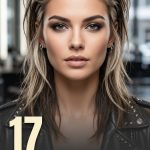 17 Punk Hairstyles for Long Hair with Faux Hawks and Shags