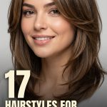 17 Hairstyles for Fuller Faces with Layers and Face-Framing Shape