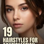 19 Hairstyles for Confirmation Ceremonies in Neat Soft Styles