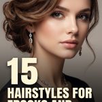 15 Hairstyles for Frocks and Party Dresses in Every Length