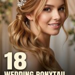 18 Wedding Ponytail Hairstyles from Sleek Looks to Voluminous Styles