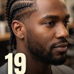 19 Cornrow Hairstyles for Men Short Hair with Taper Fades