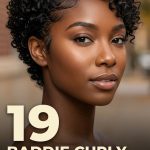 19 Baddie Curly Hairstyles for School with Defined Edges