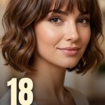 18 Hairstyles for Girls with Big Foreheads and Cute Bangs