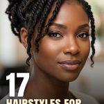 17 Hairstyles for Short Locs with Simple Twists and Updos