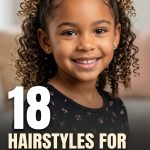 18 Hairstyles for Kids with Mixed Curly Hair and Natural Texture