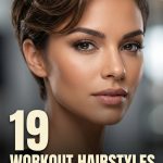 19 Workout Hairstyles for Short Hair Using Bands and Clips