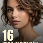 16 Boho Hairstyles for Short Hair with Loose Waves and Twists