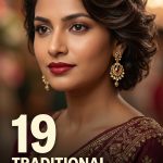 19 Traditional Hairstyles for Short Hair Indian Festive Wear