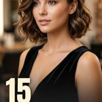 15 Hairstyles for V Neck Dress Neckline Balance and Flow