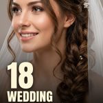 18 Wedding Hairstyles for Long Hair with Veil Placement