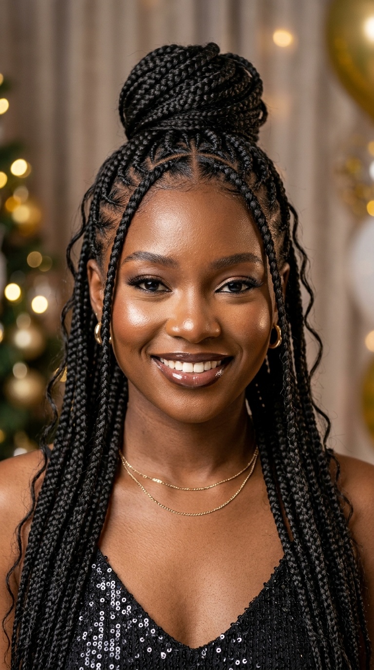 Feed-In Stitch Braids