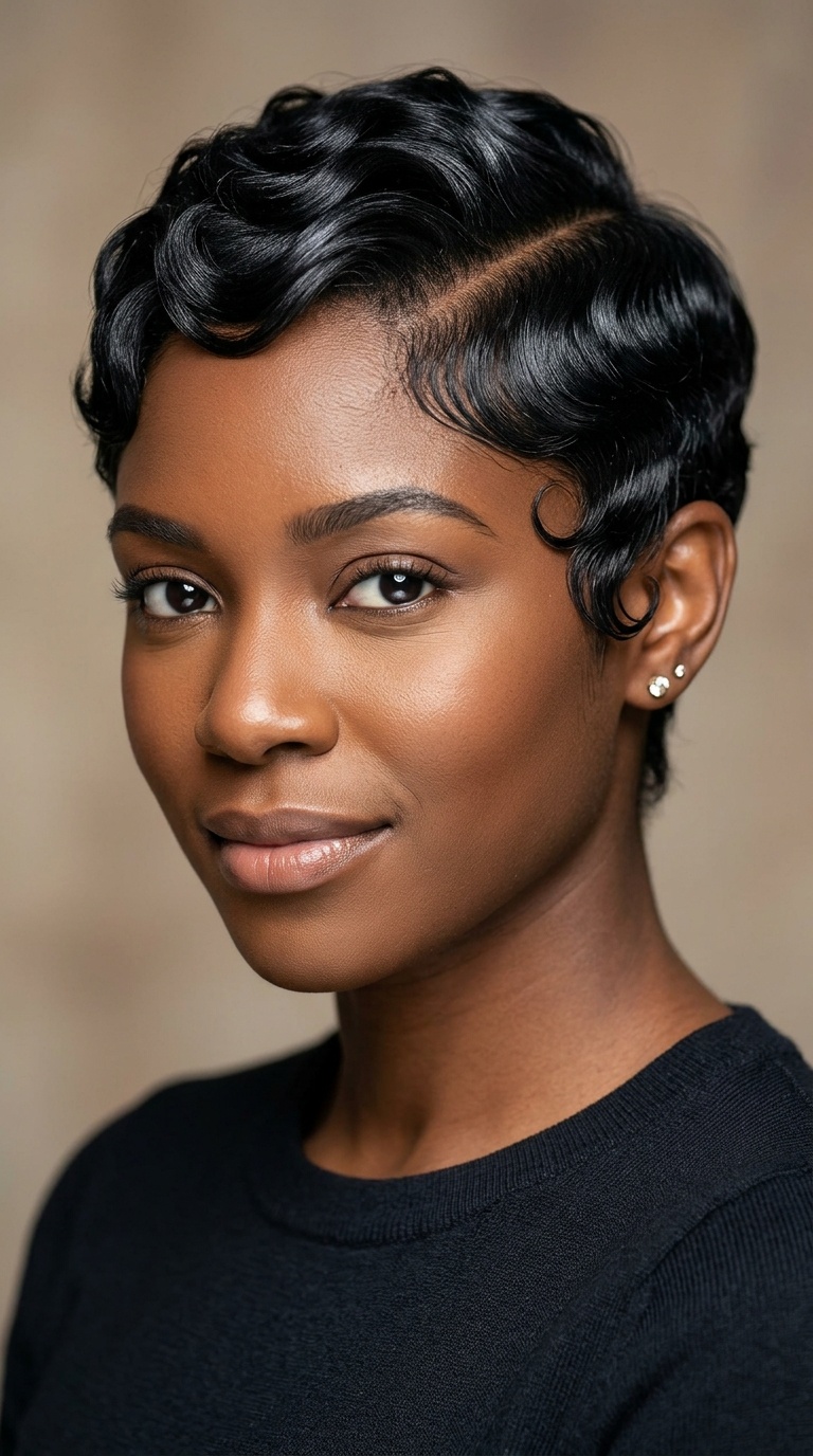 Finger Wave Pixie