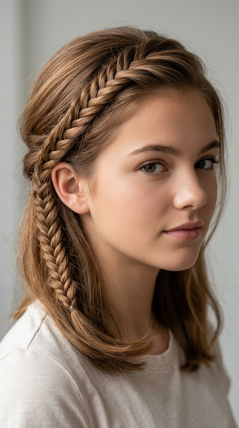 Fishtail Accent Braid