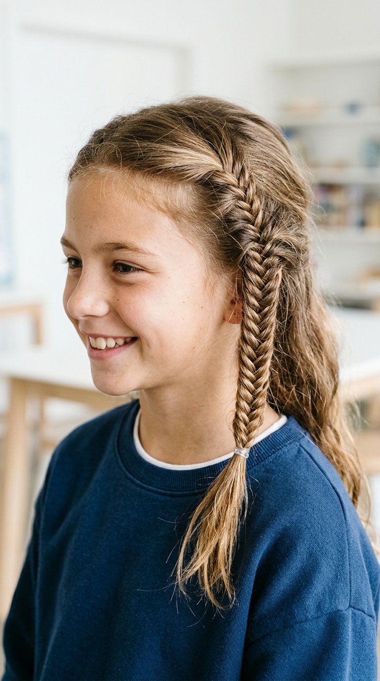 Fishtail Accent Braid