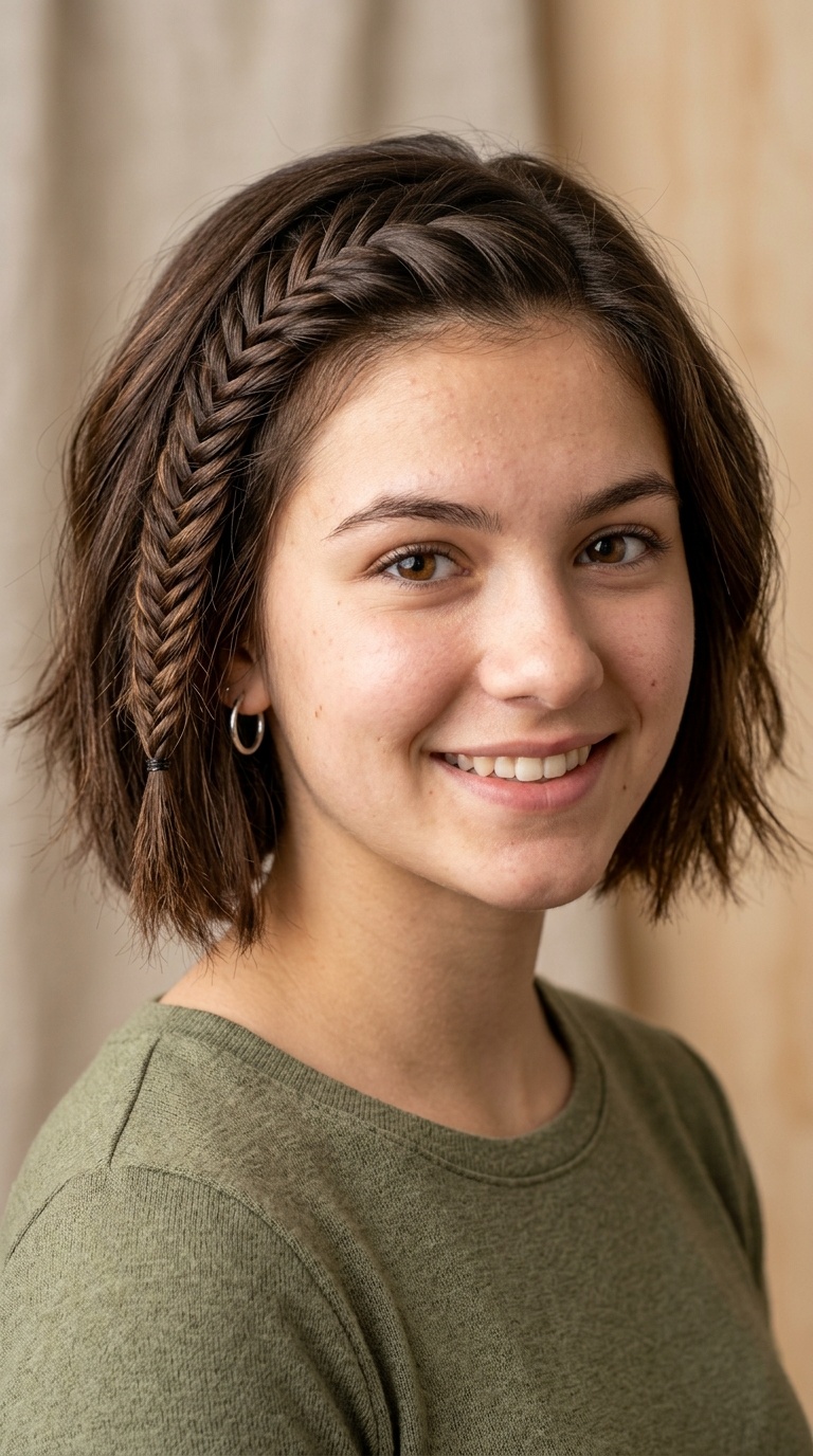 Fishtail Accent Braid