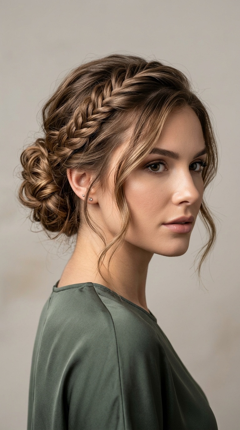 Fishtail Accent Updo