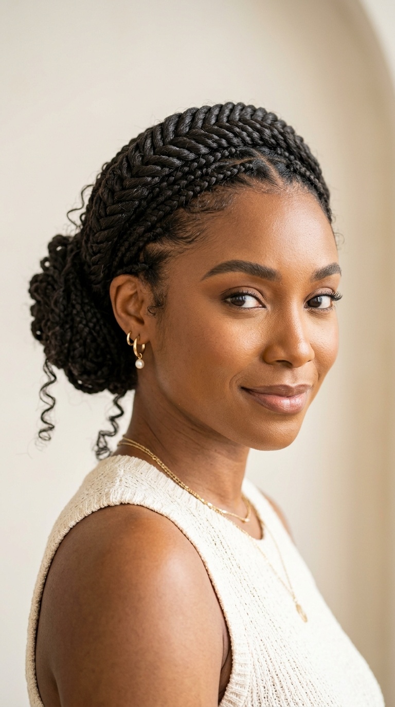 Fishtail Accent Updo