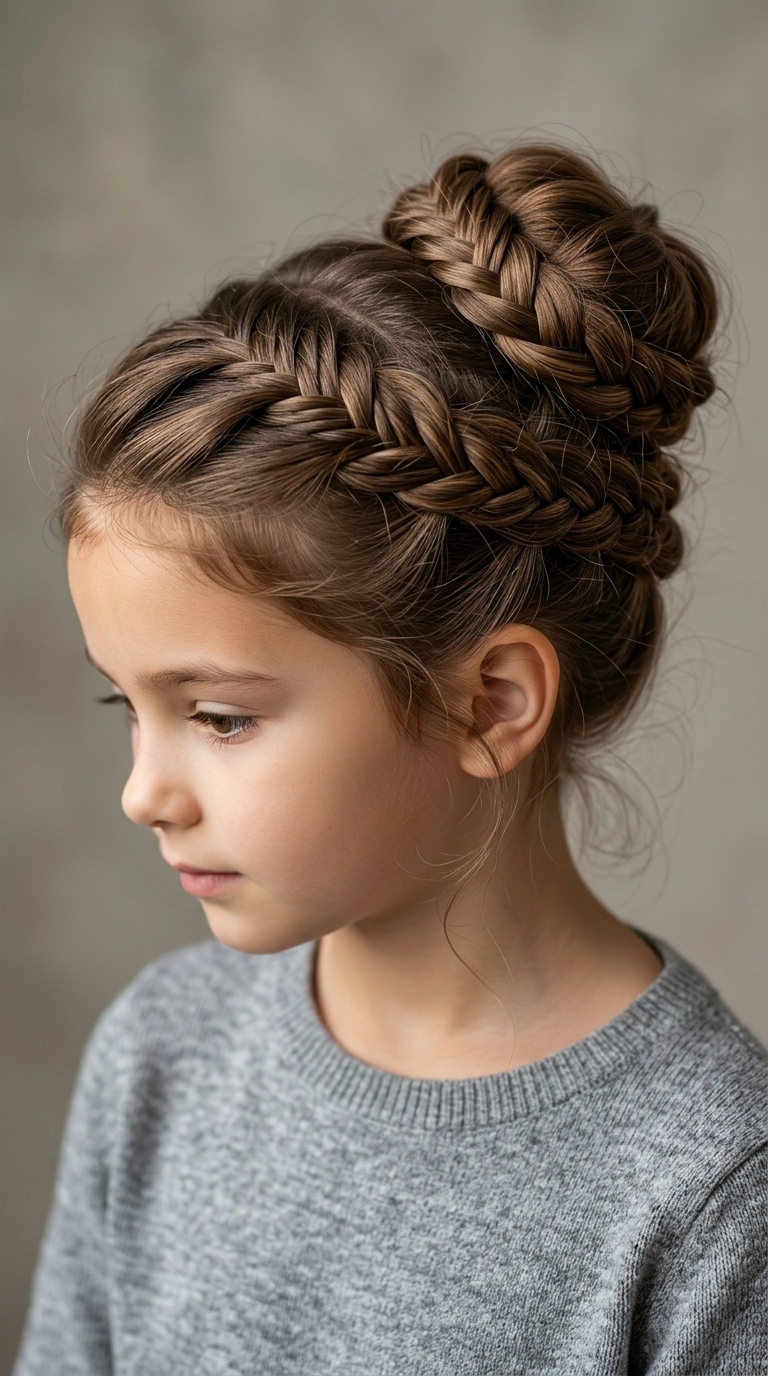 Fishtail Braided Bun
