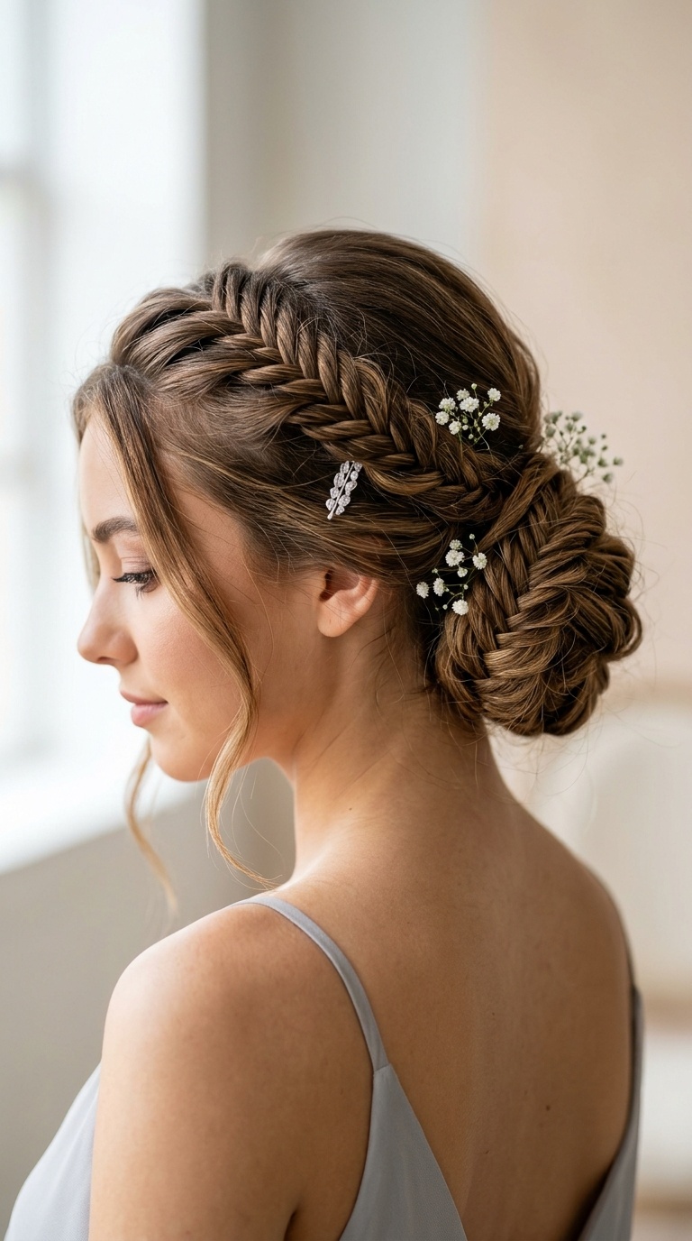 Fishtail Braided Updo