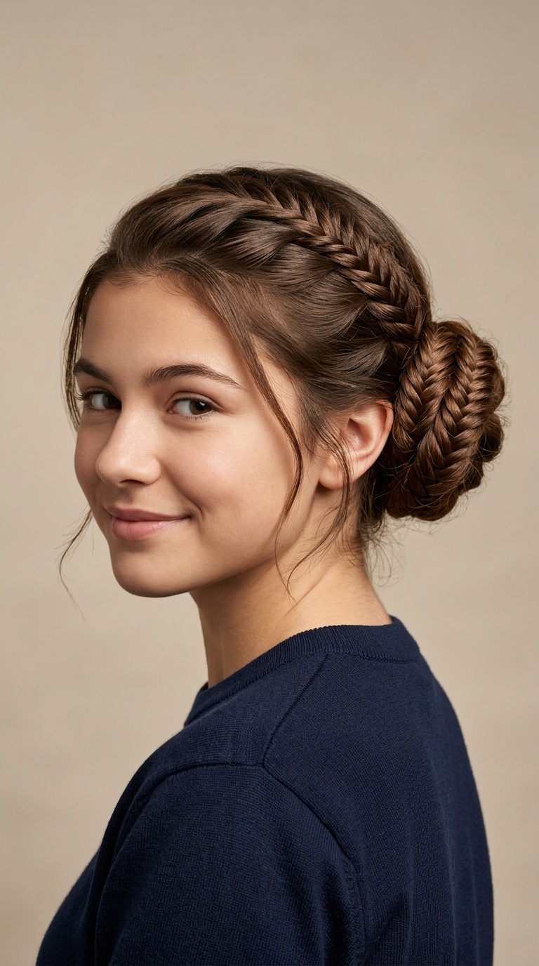 Fishtail Bun