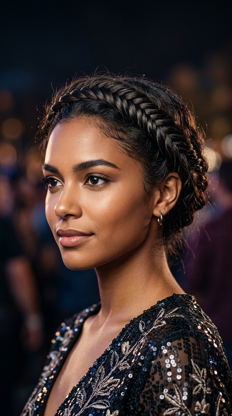 Fishtail Crown Braid