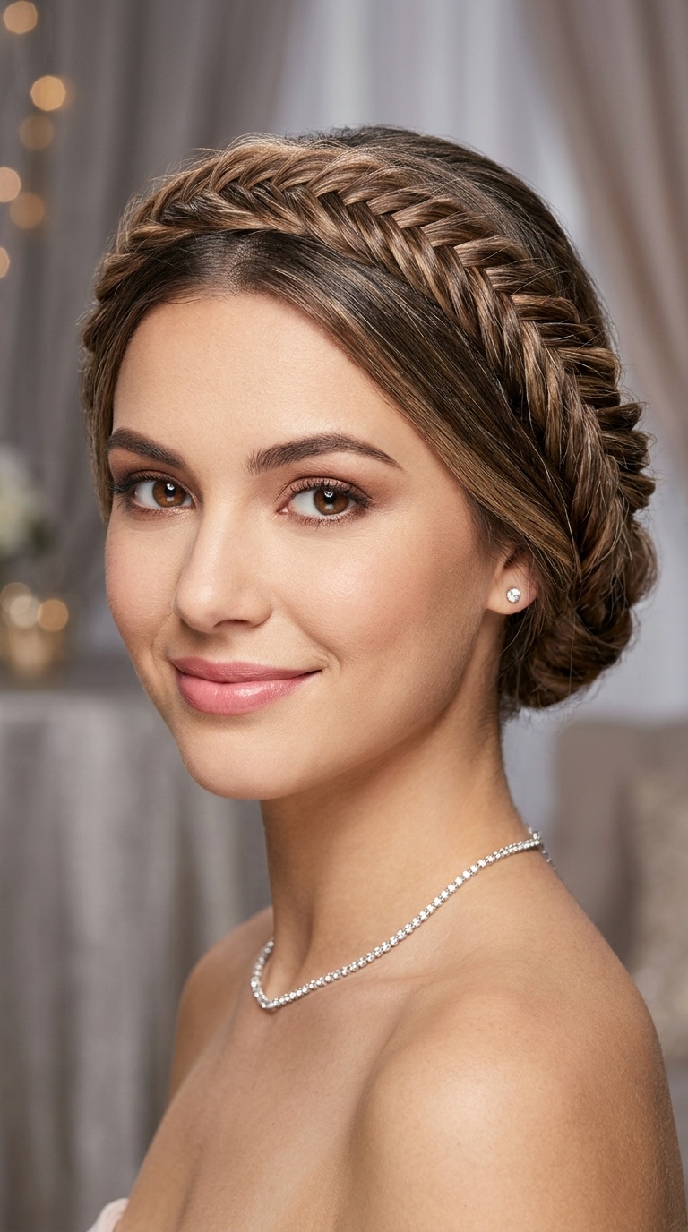 Fishtail Crown Braid