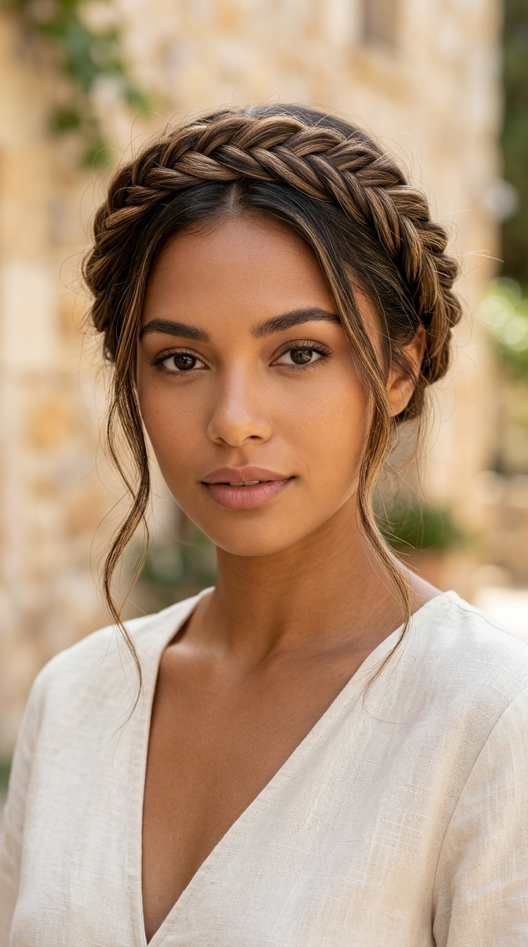 Fishtail Crown Braid