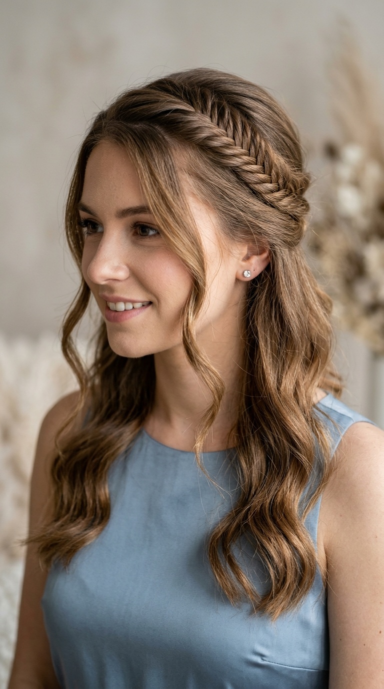 Fishtail Half-Up Wrap