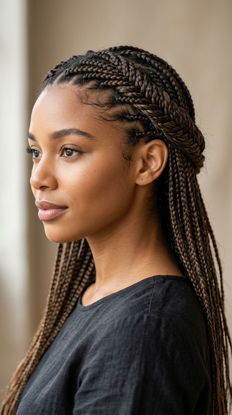 Fishtail Half-Up Wrap