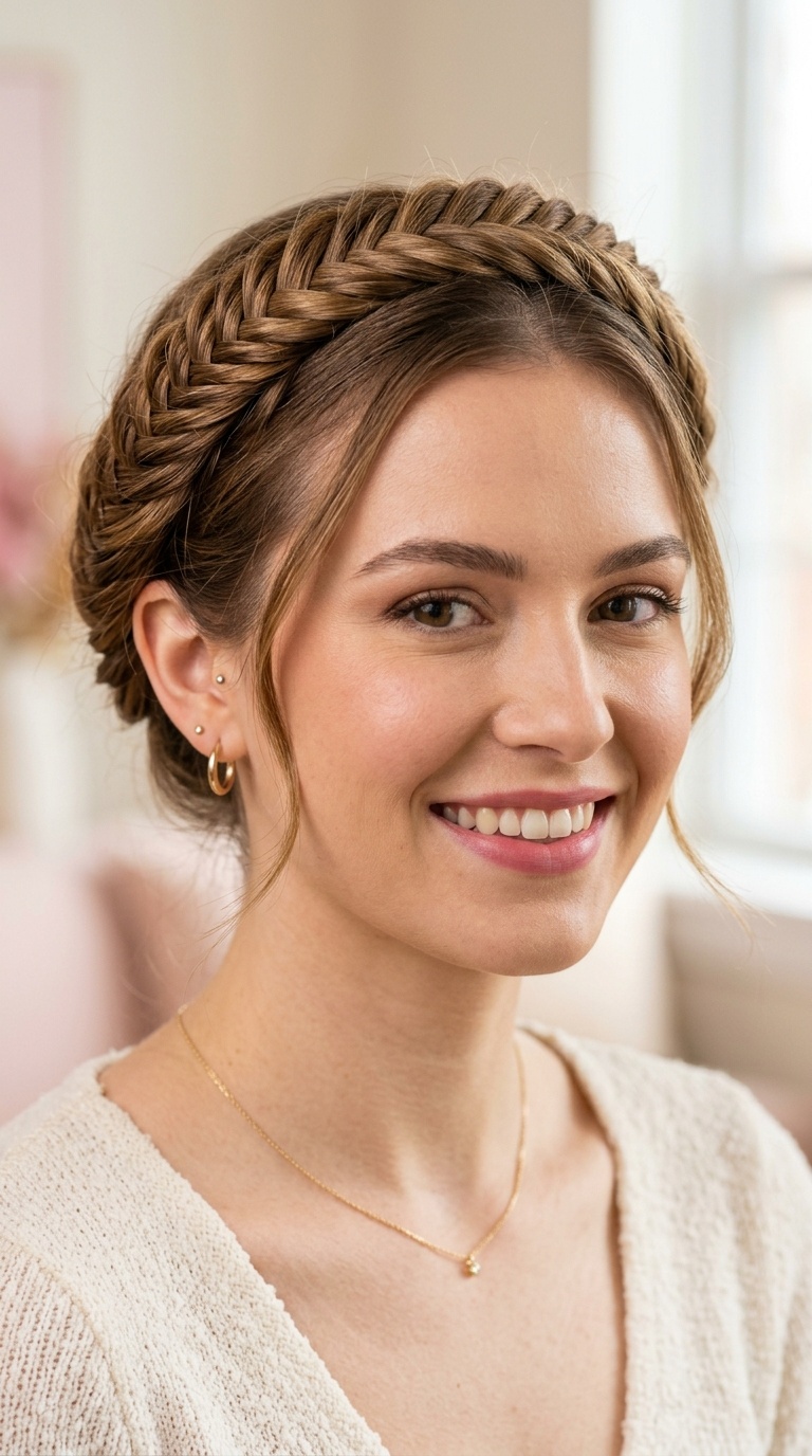 Fishtail Halo Braid