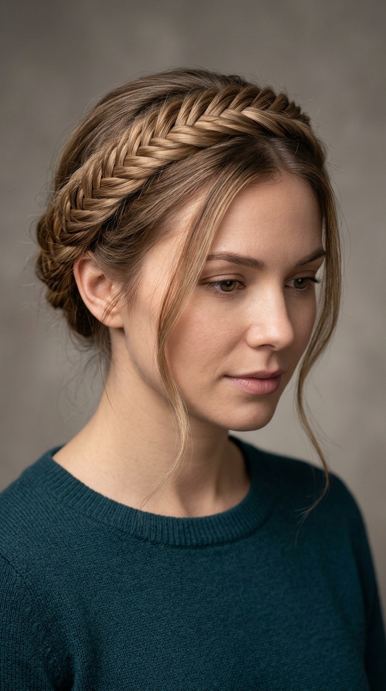 Fishtail Halo Braid