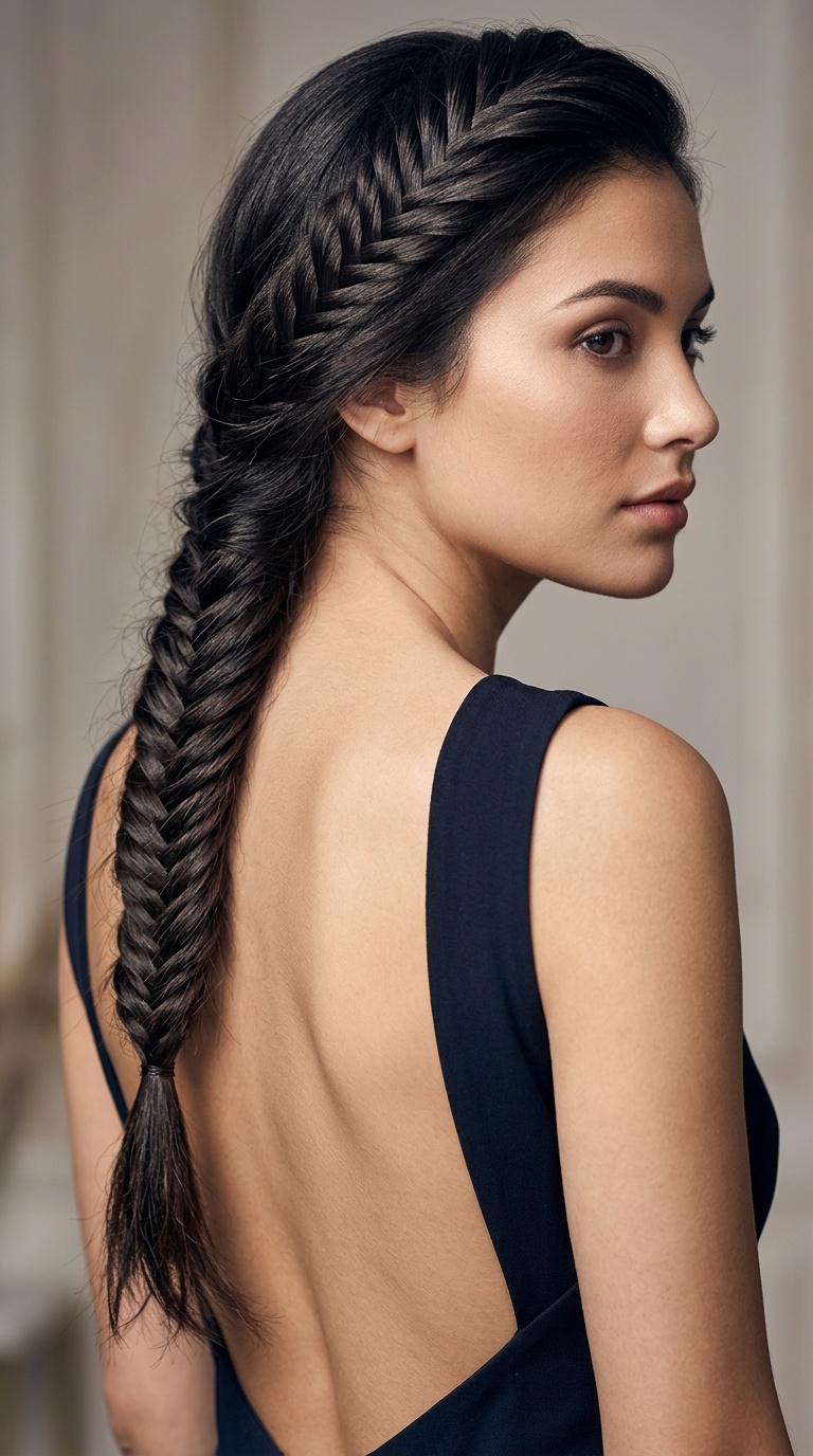Fishtail Side Braid