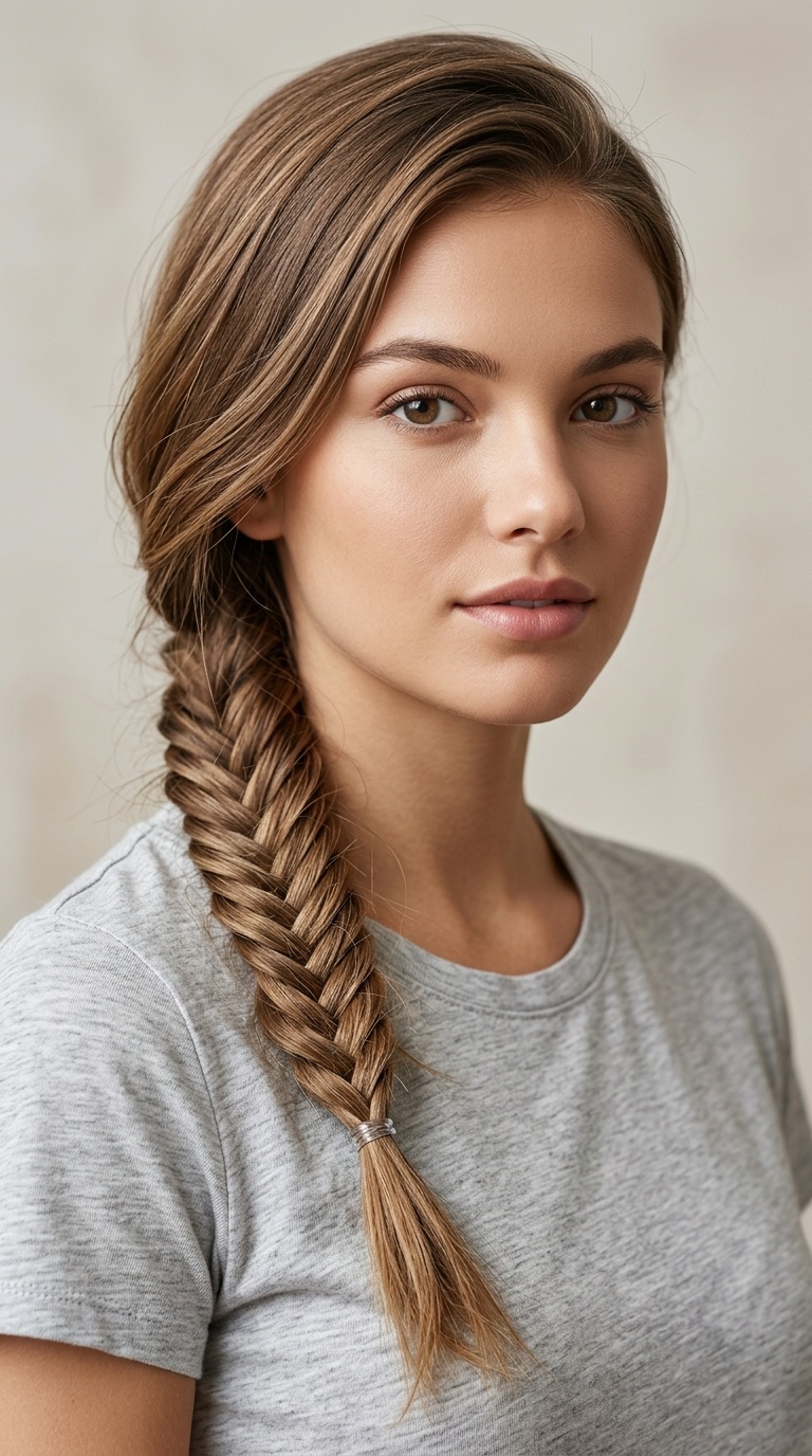 Fishtail Side Braid