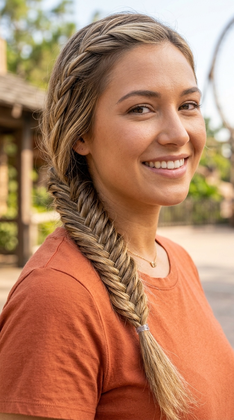 Fishtail Side Braid
