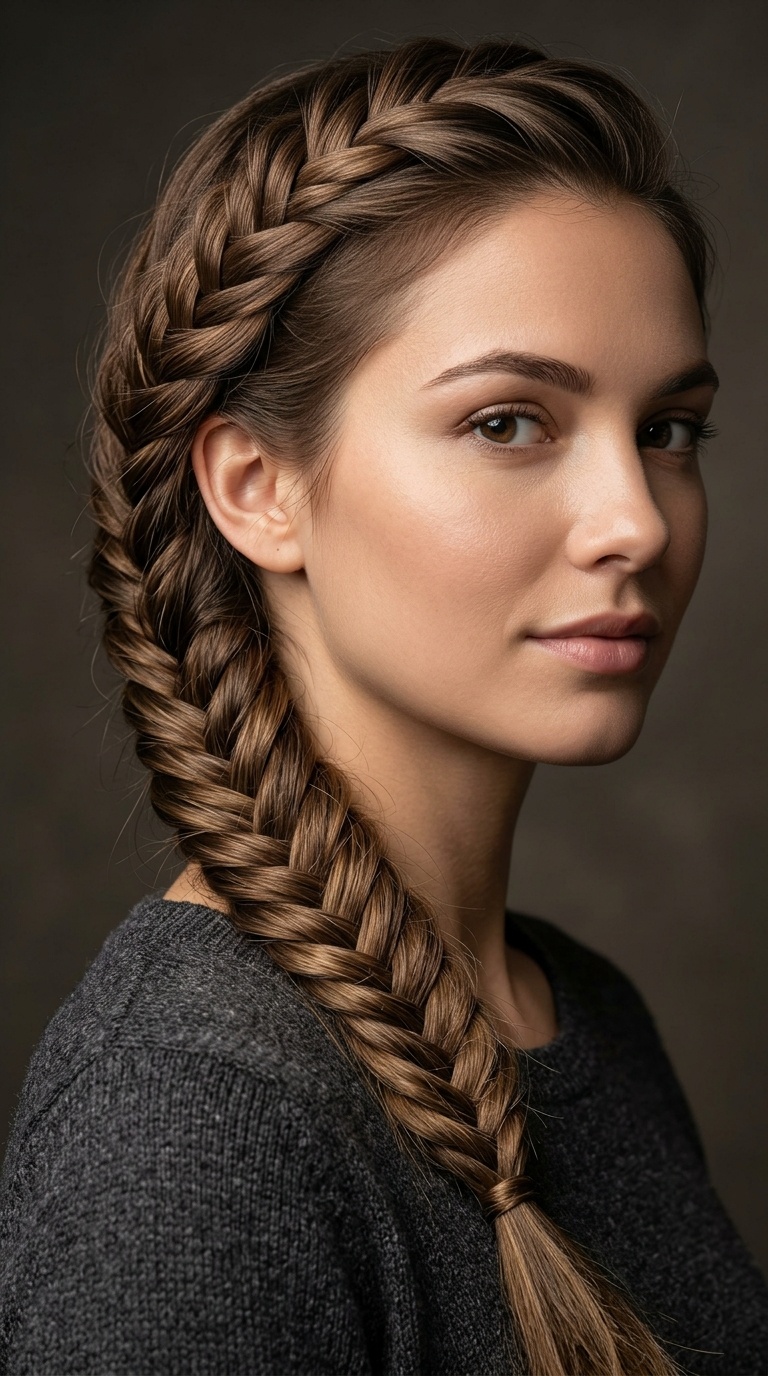 Fishtail Side Braid