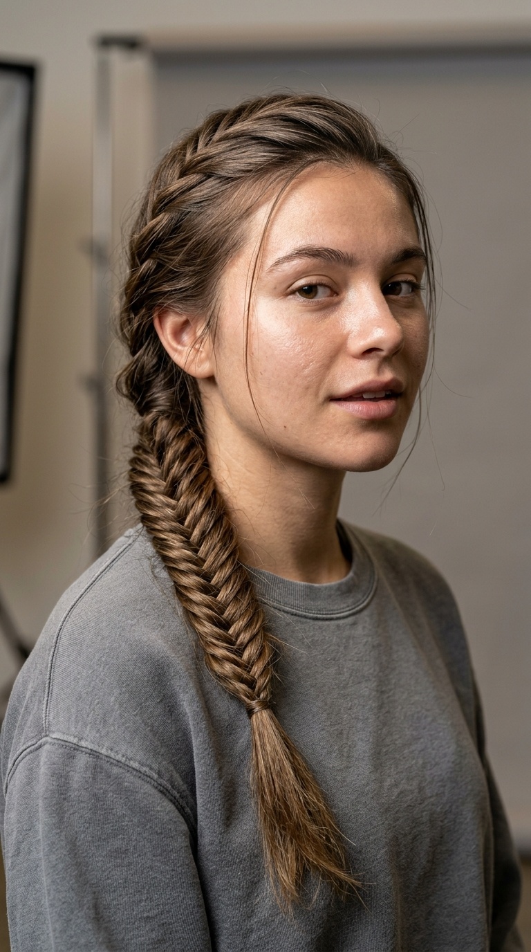 Fishtail Side Pony