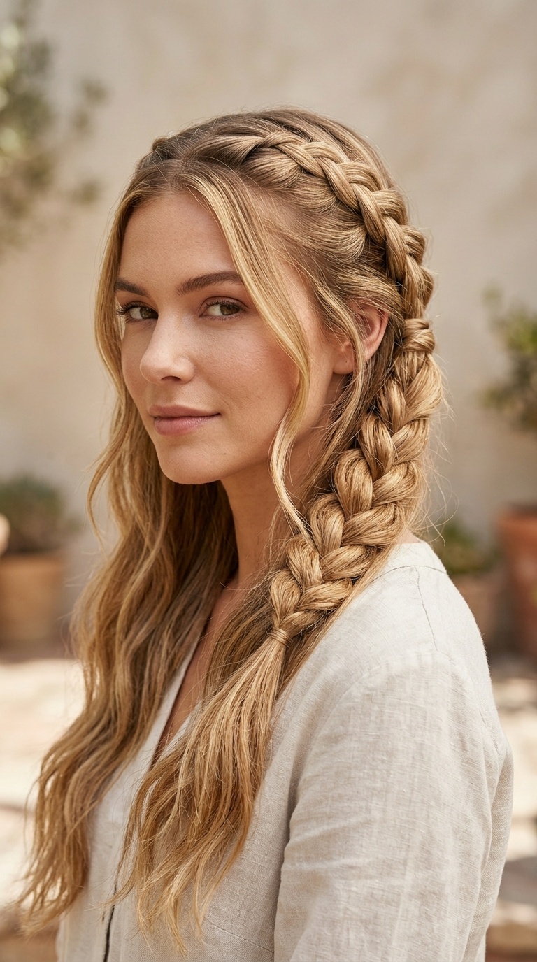 Five-Strand Braid Half-Tie
