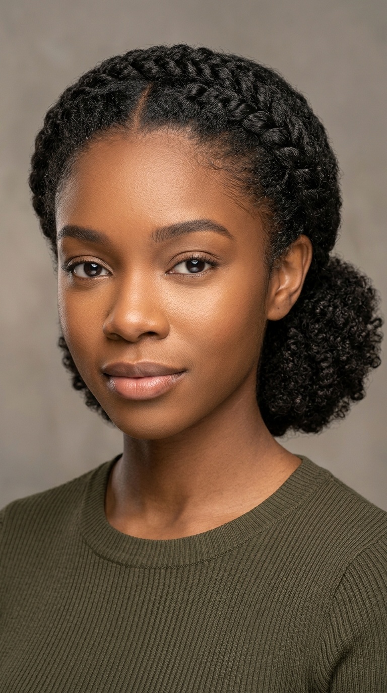 Flat Twist Halo into a Low Puff