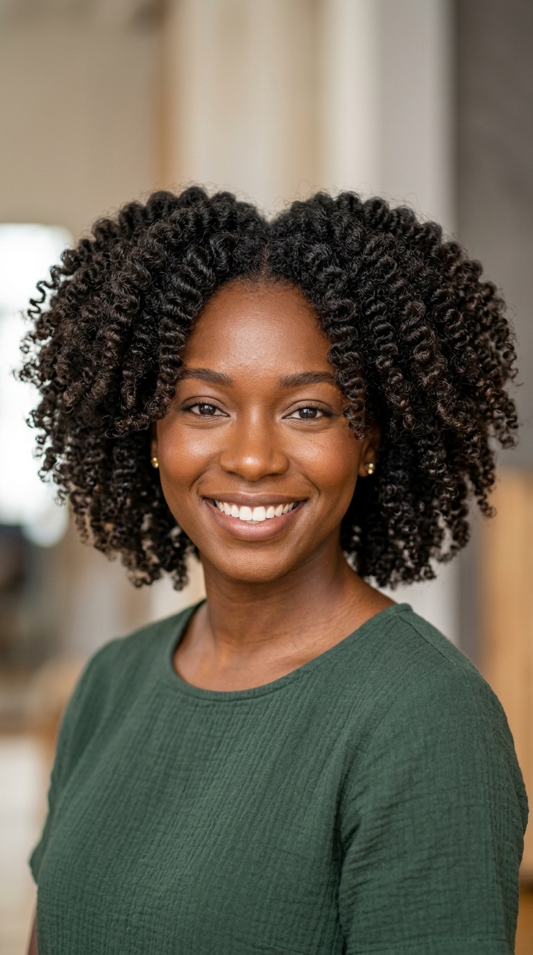 Flat Twist Out for Maximum Volume