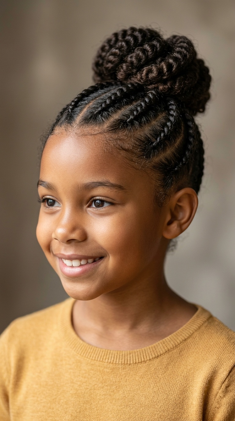 Flat Twists into a Bun