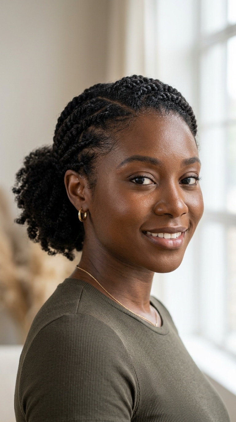 Flat Twists into a Low Puff
