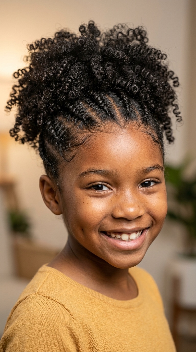 Flat Twists with Curly Ends